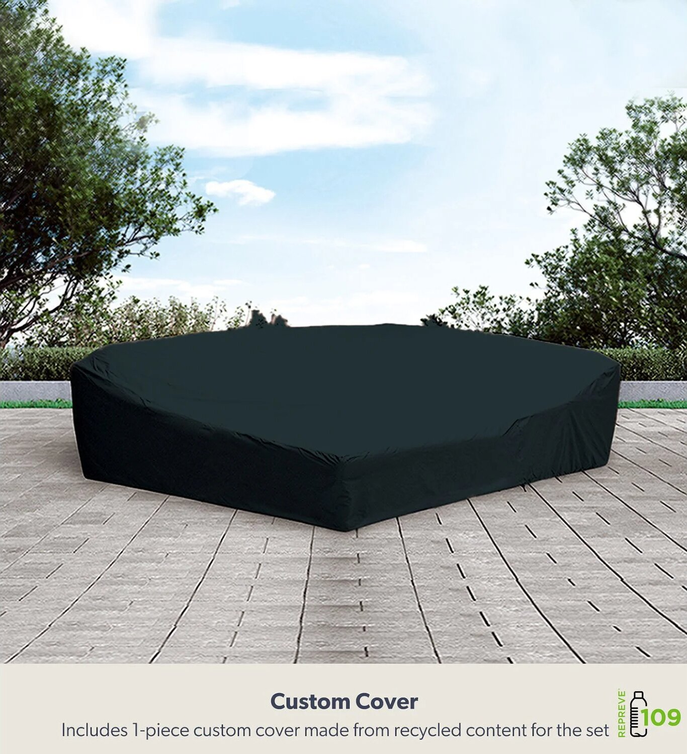 Athena 7-Piece Sectional with Firepit