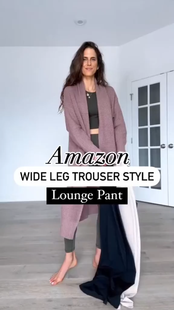 Aurisse Free Loose High-Waist Business Casual Pants Yoga Pants with Pockets Comfortable Athletic Sweatpants Outdoorfun