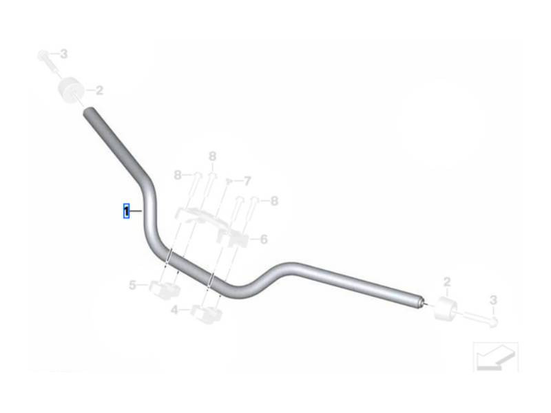 BMW Black Handlebar - F900XR