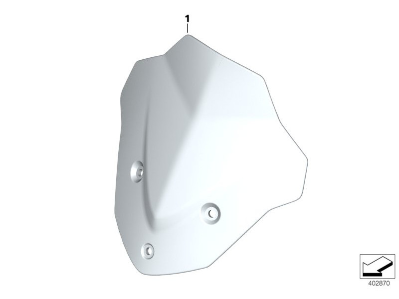 BMW Windscreen - F800R (K73)