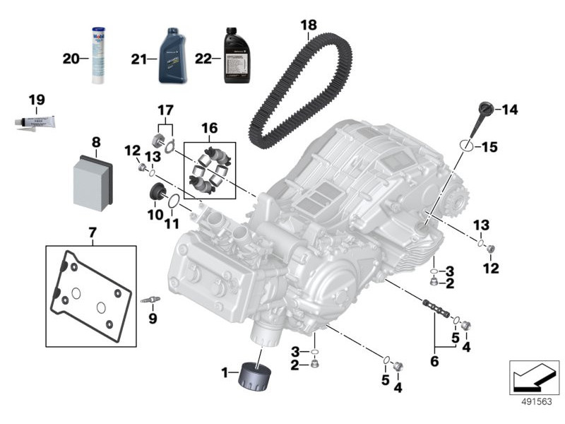 BMW Element filtre a air