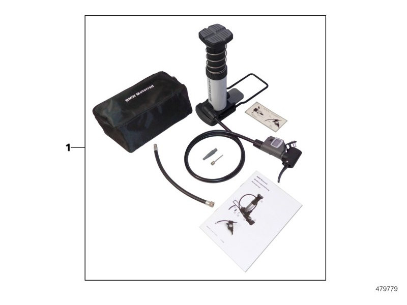 BMW Foot Pump Set