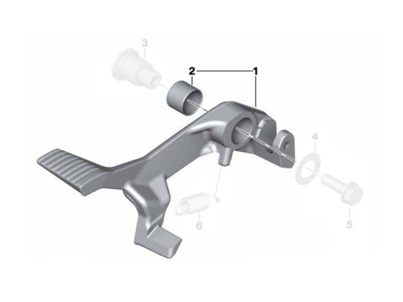 BMW Brake Pedal - F900R