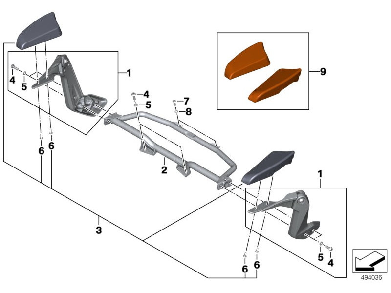 Top box support