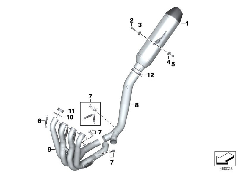 BMW Race Silencer - S1000RR