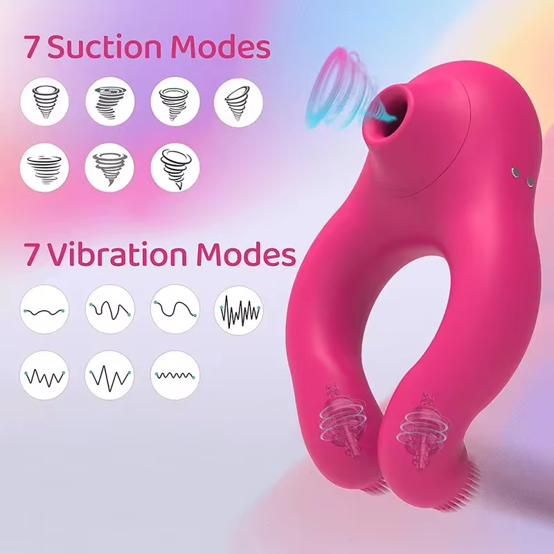 Vibrating Silicone Cock Ring – Delay Support & Durability Enhancer for Men