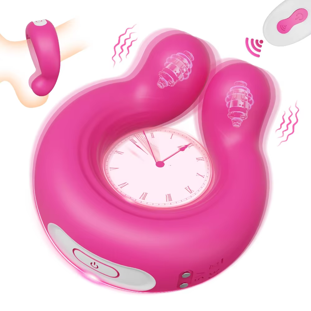 Vibrating Silicone Cock Ring – Delay Support & Durability Enhancer for Men