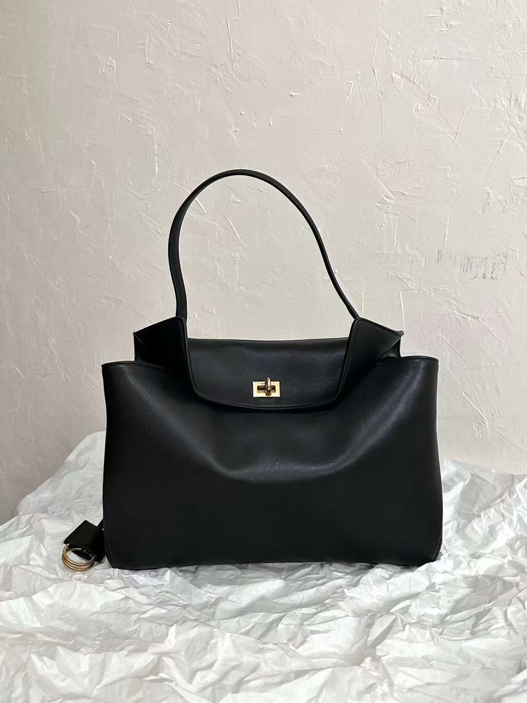 BALEN_GAGA RODEO 手袋 黑金 (四個尺寸) 中號-現貨24H寄出