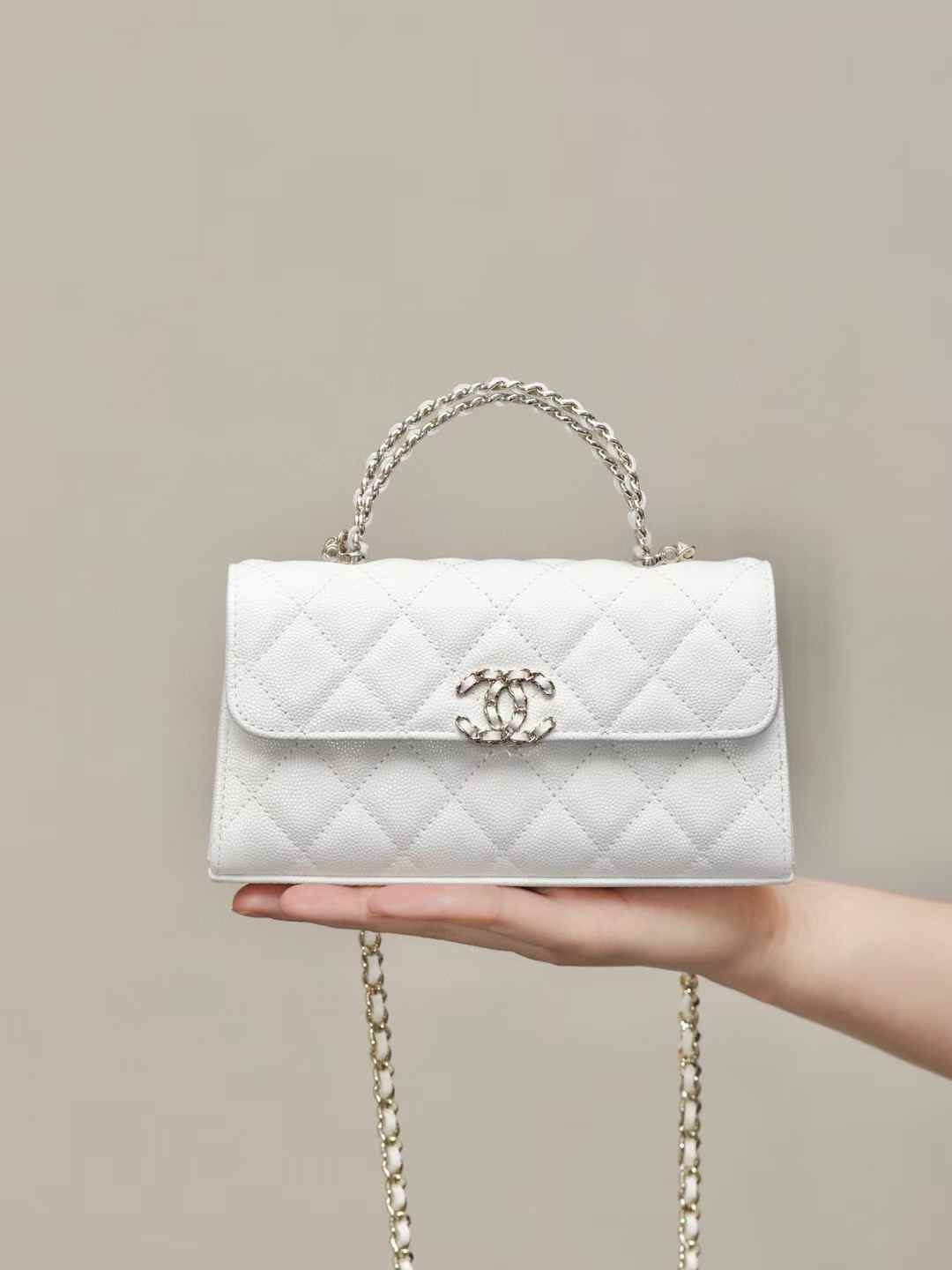 CHANEL 25S 橫版kelly 白雪公主