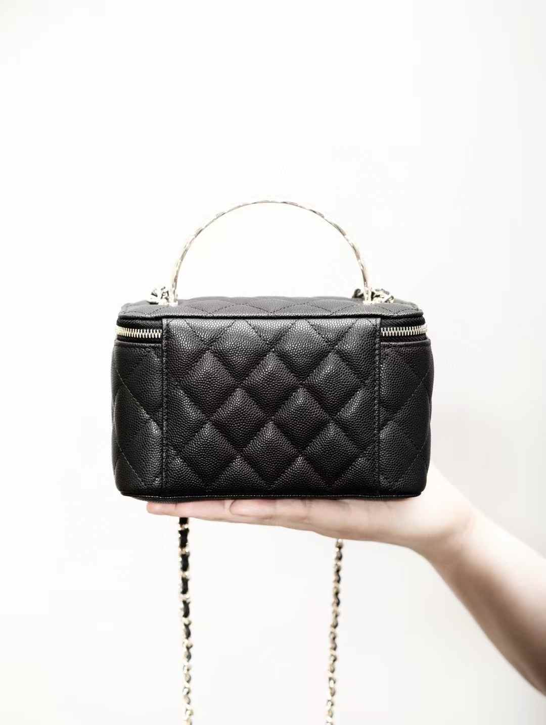 CHANEL 25S 隱藏款金屬手柄 盒子包