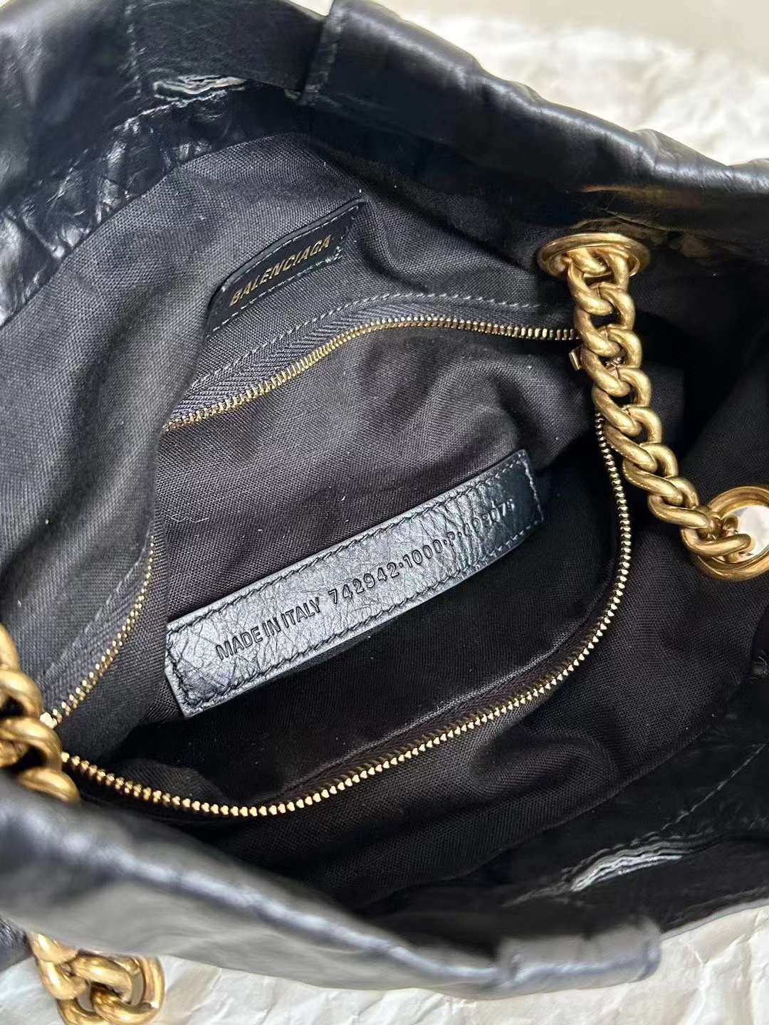 BALEN_GAGA CRUSH垃圾袋手拿包 小號