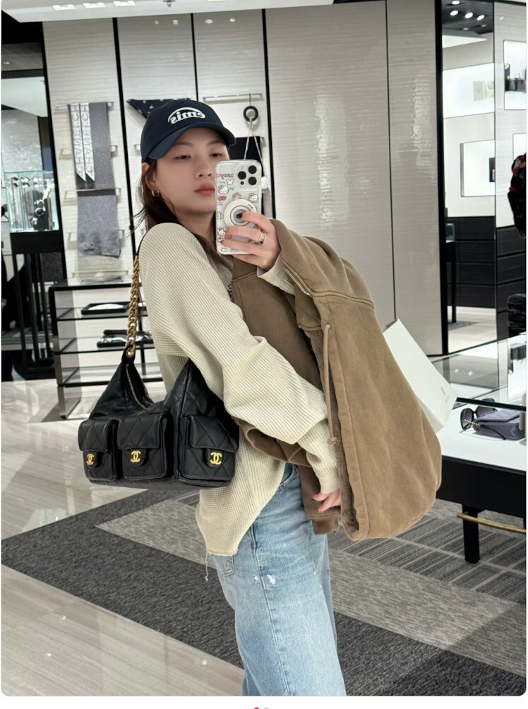 CHANEL 25C hobo嬉皮包