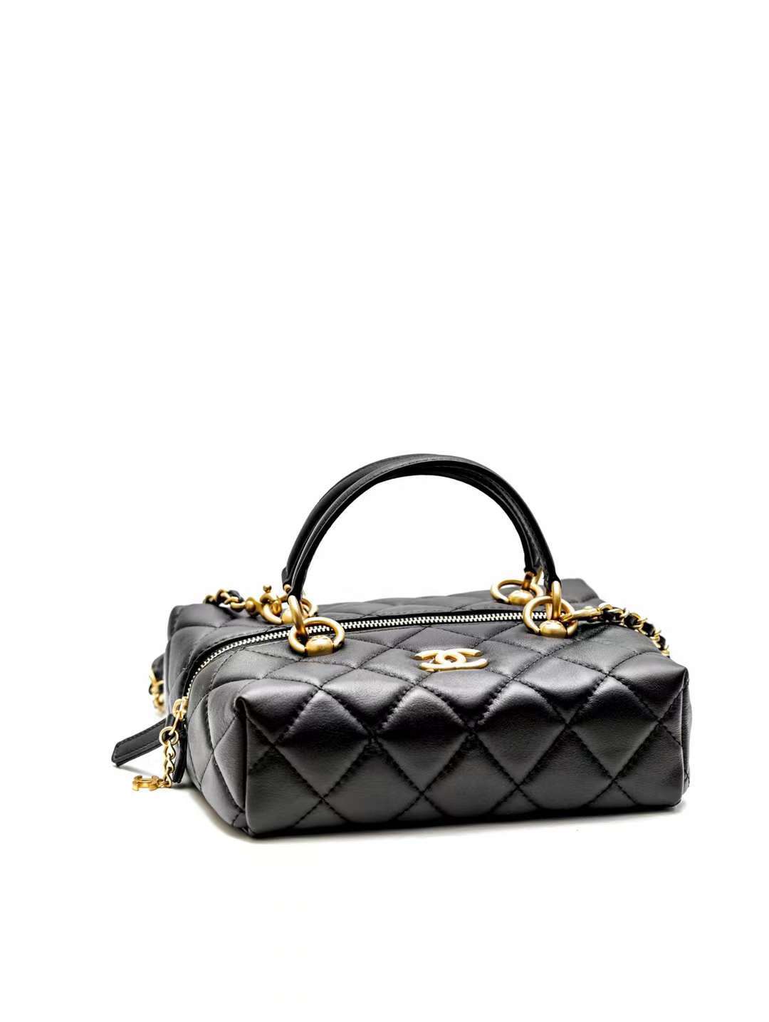 CHANEL 23B 斜背手提方塊包 限量款