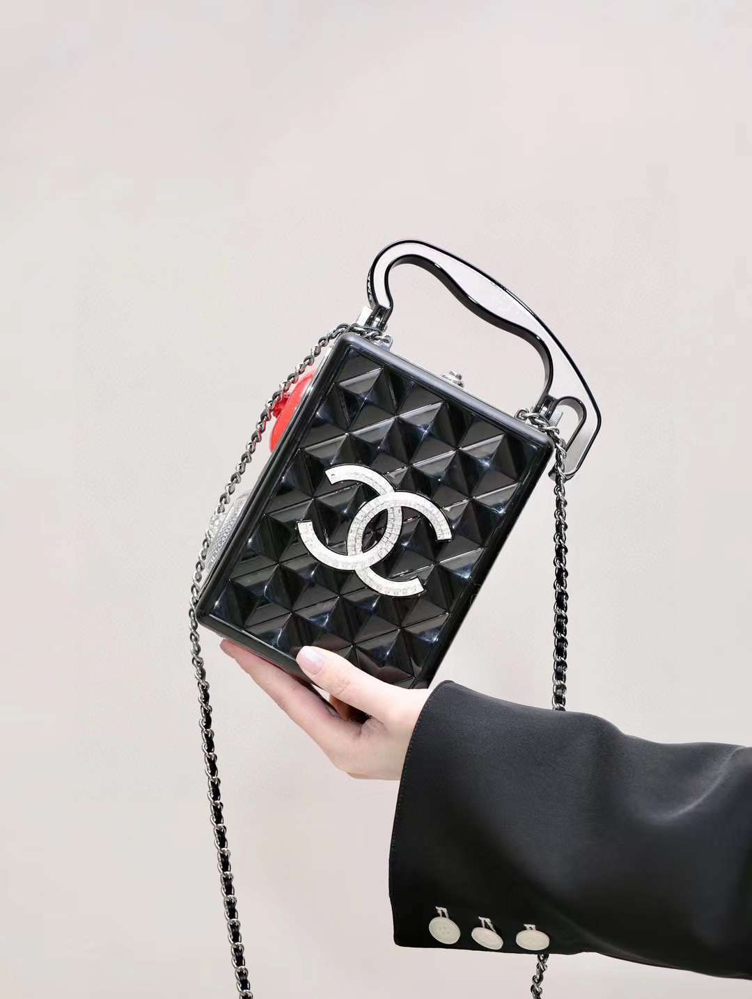 CHANEL 走秀款 手提音響鏈條包