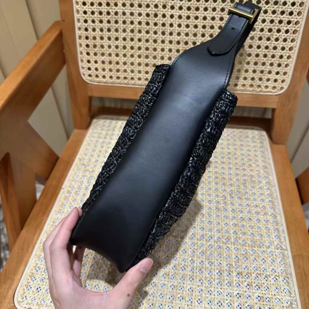 YSL LARGE LE5À 7 草編包 編織包 兩色