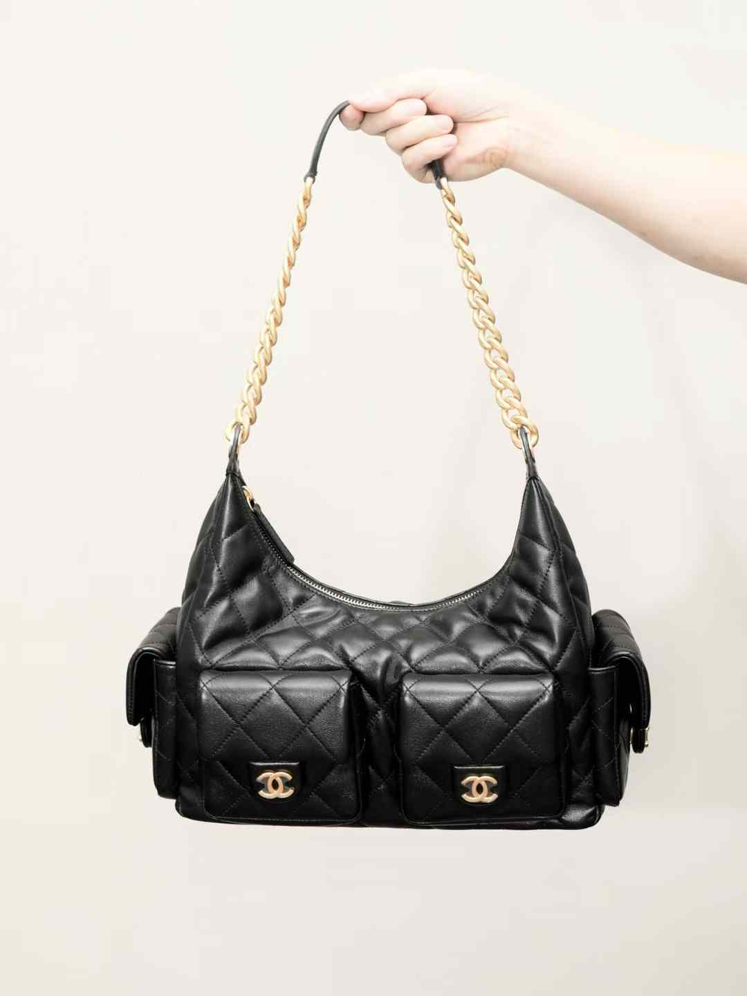CHANEL 25C hobo嬉皮包