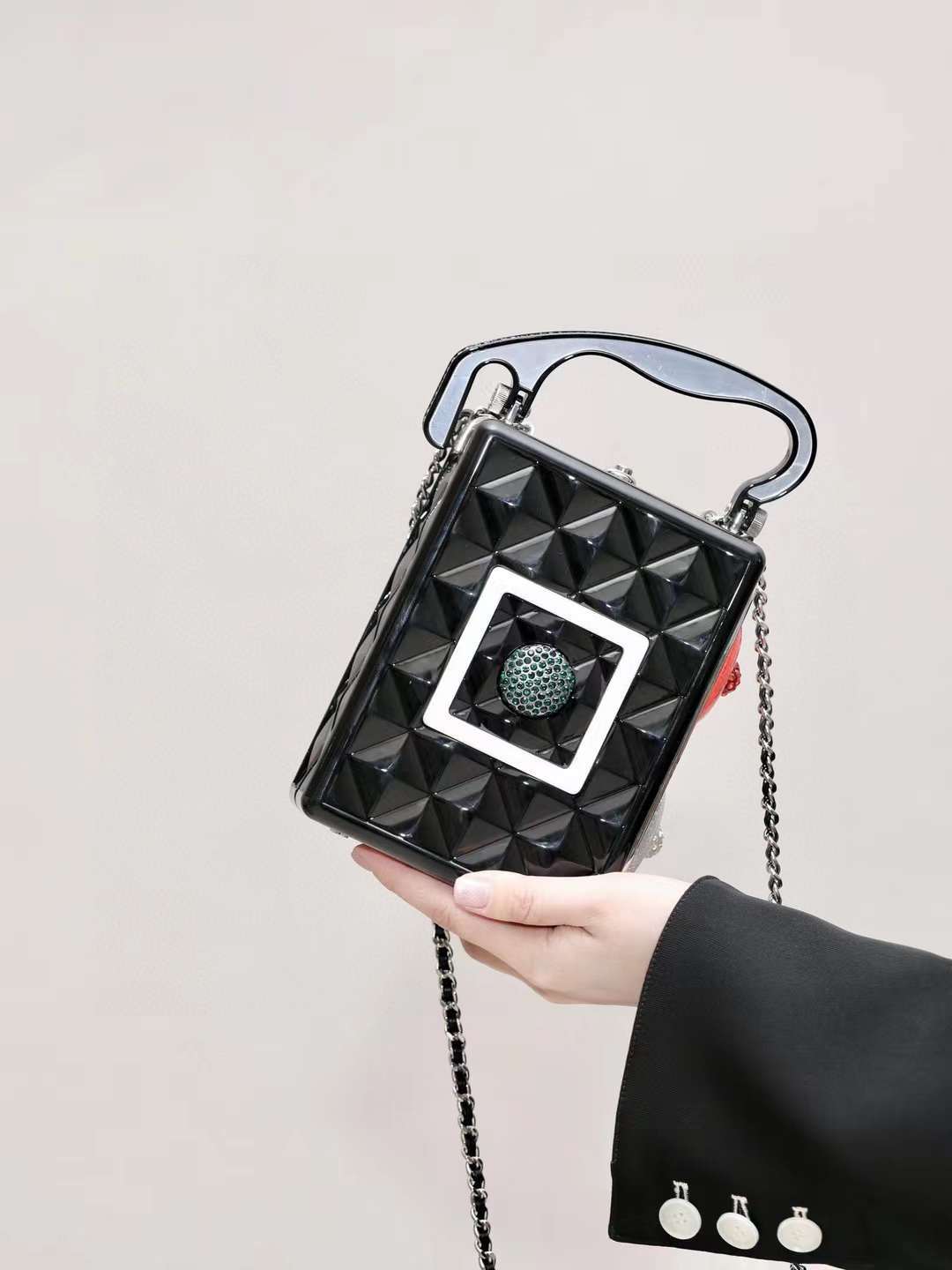 CHANEL 走秀款 手提音響鏈條包