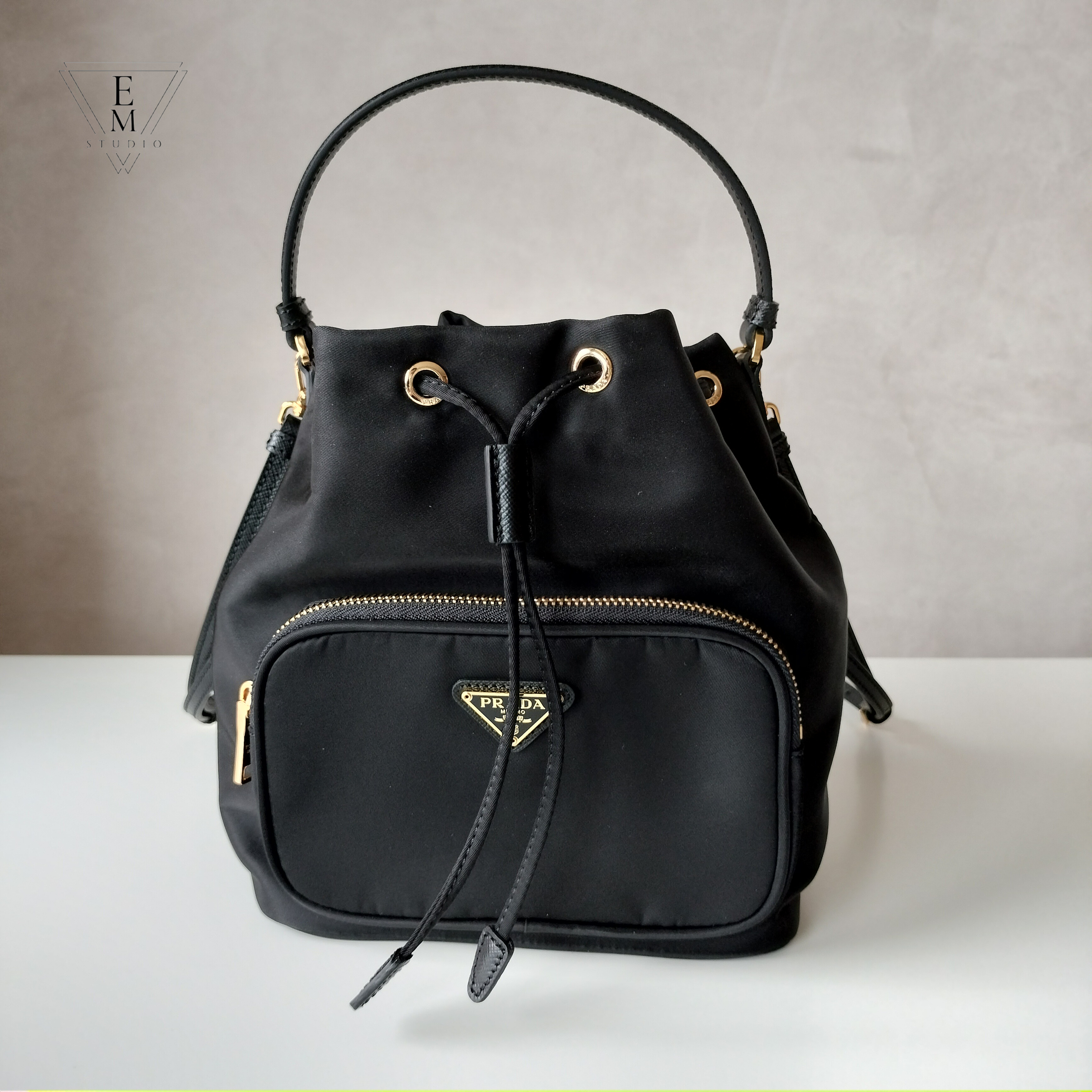 PRADA DUET RE-NYLON 再生尼龍水桶包