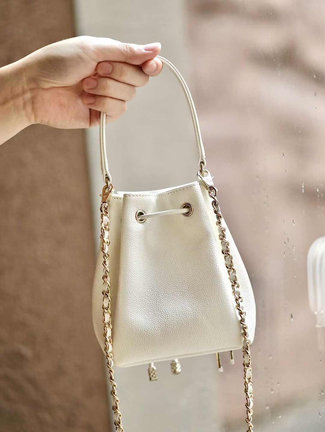 CHANEL 25B mini鏈條抽繩水桶包 福袋包 (五色)