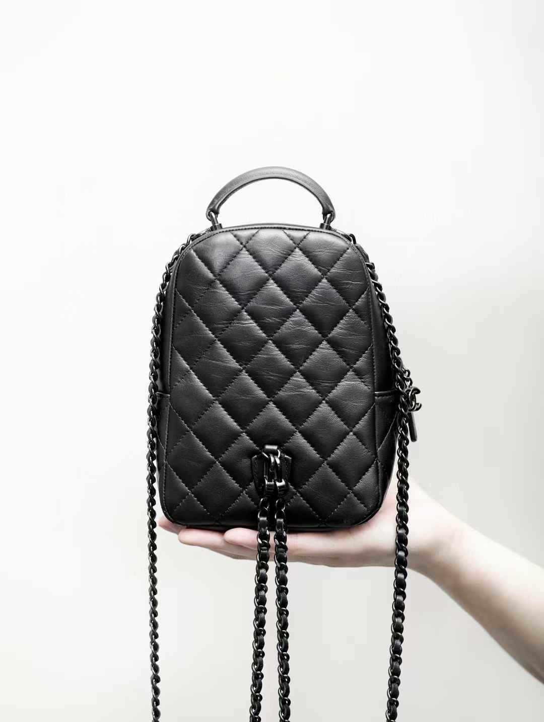 CHANEL mini backpack 小背包 菱格紋