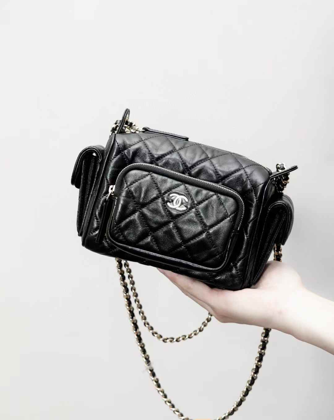 CHANEL 24K 新款相機包/保齡球包 小號/大號