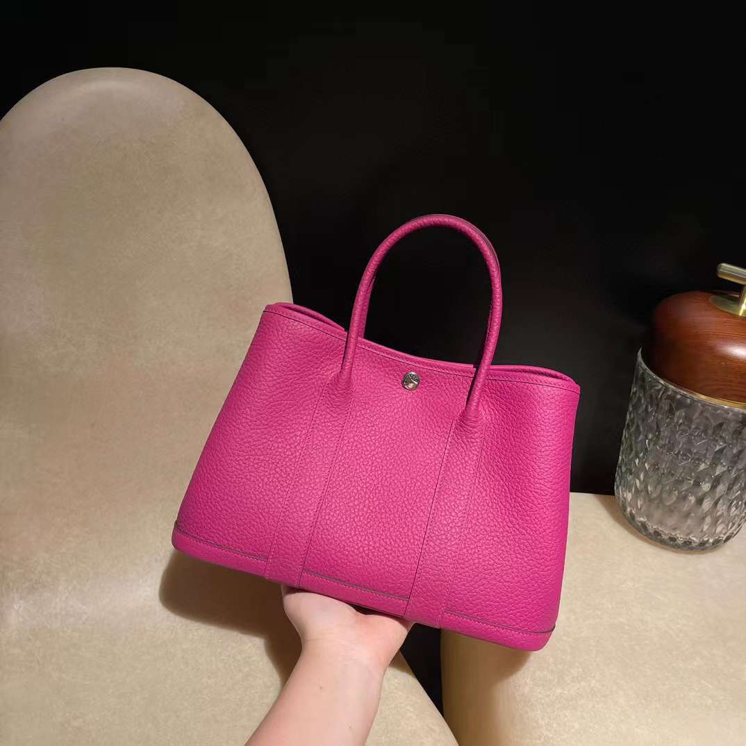 HERMES GARDEN PARTY COUNTRY皮 L3 玫瑰紫 30/36