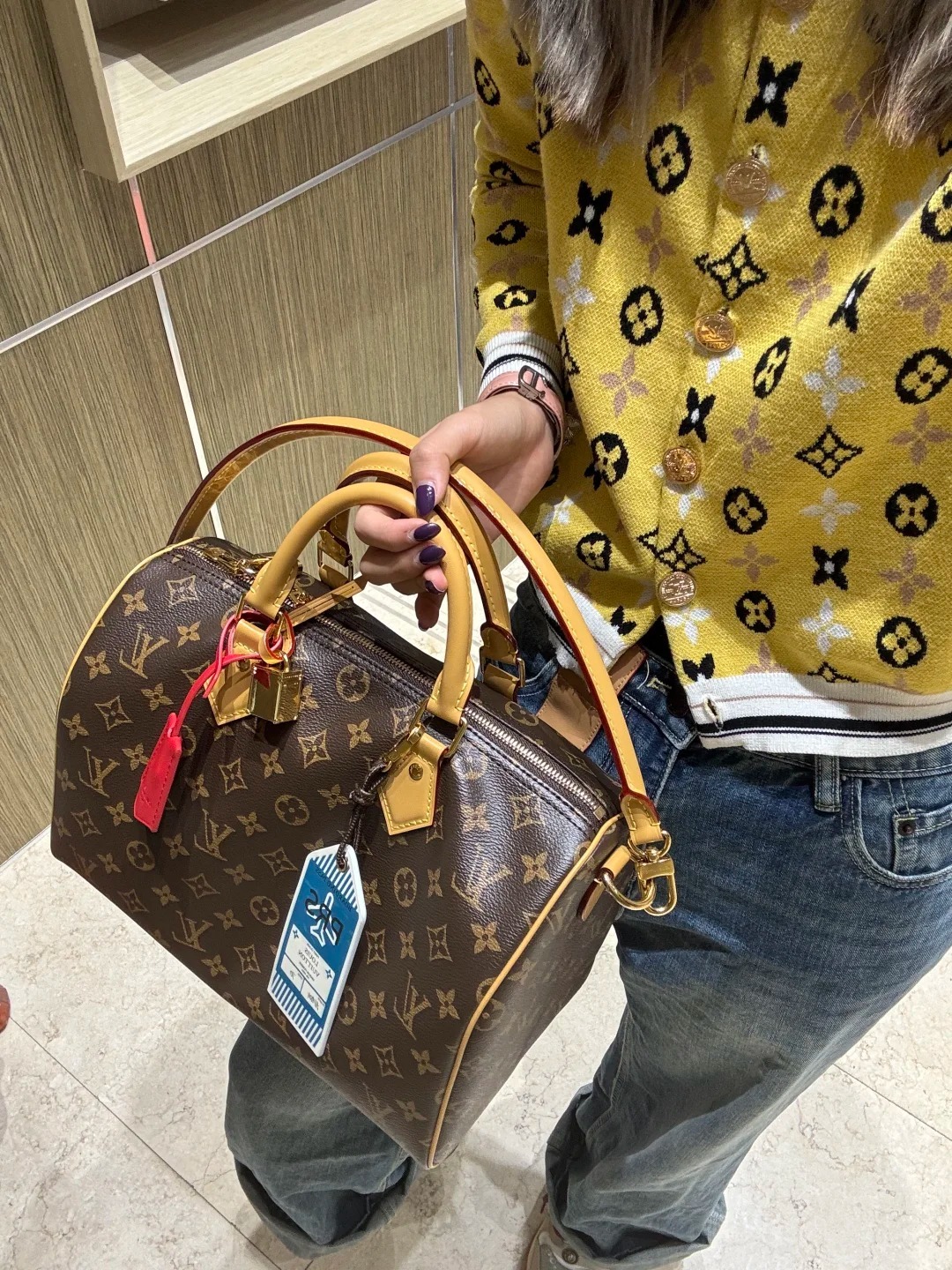 LV 新款 speedy soft 30