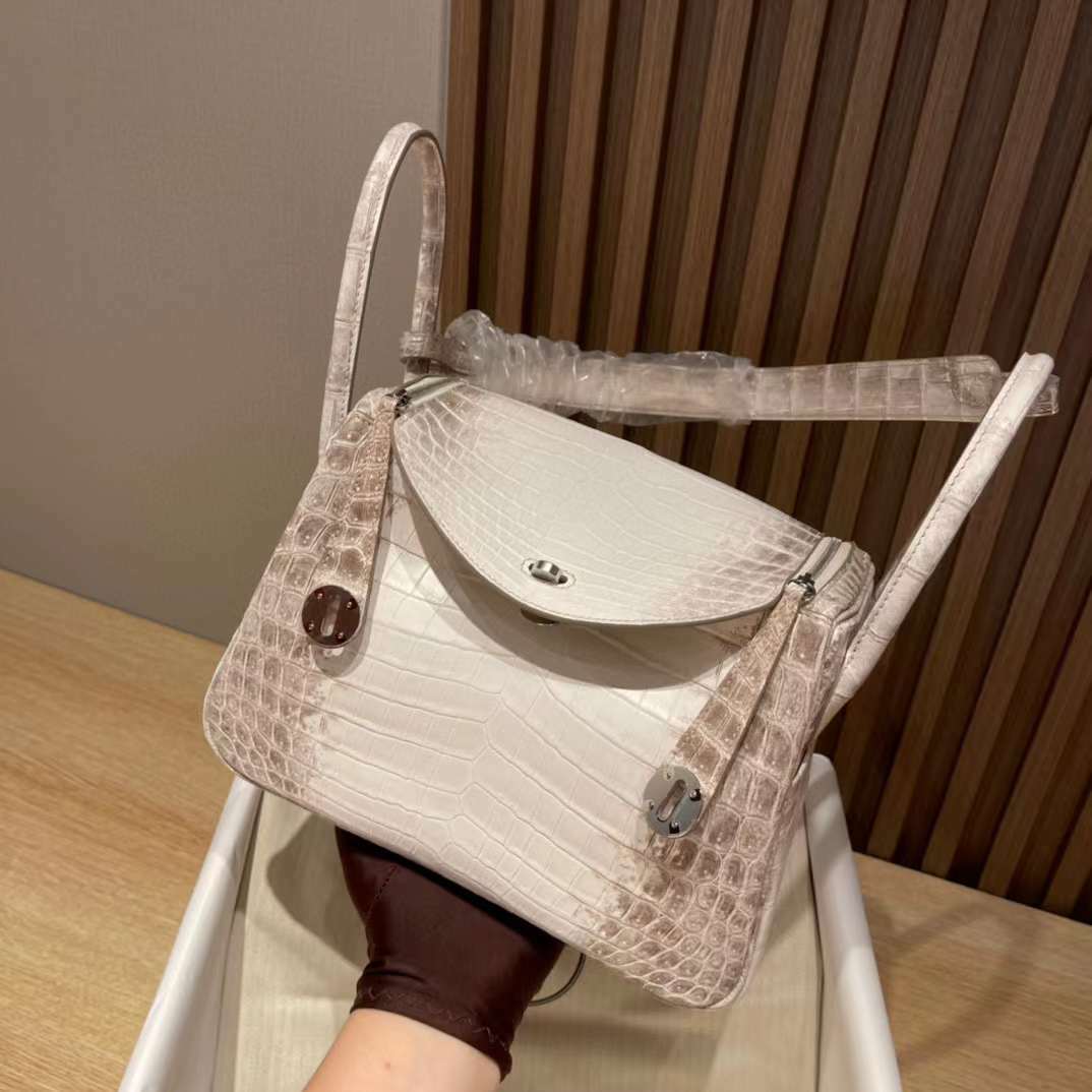 HERMES LINDY HIMALAYAN 鱷魚皮喜馬拉雅 CK01 26CM [HE0087-4500]