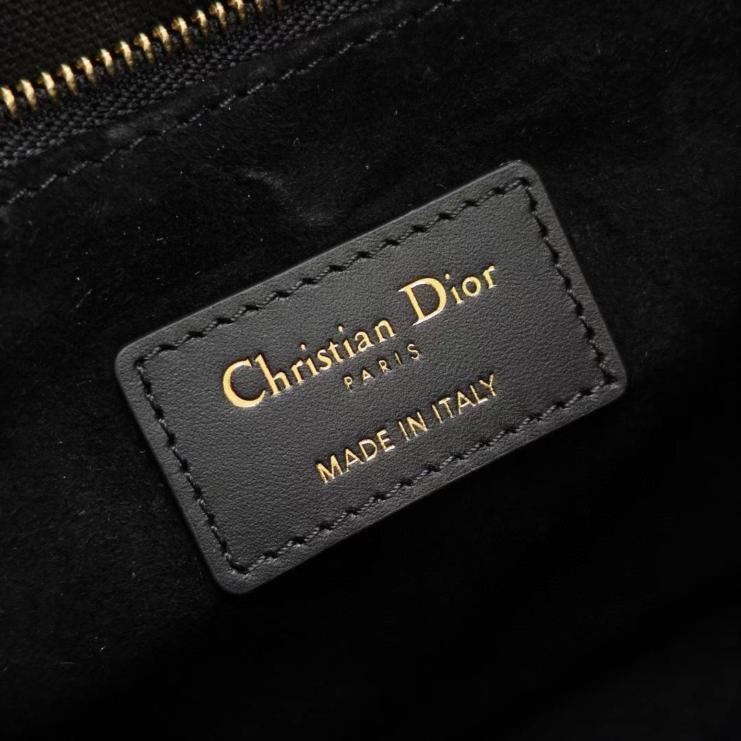 DIOR 新款藤格紋 肩帶 tote 托特包 購物袋 (三色)