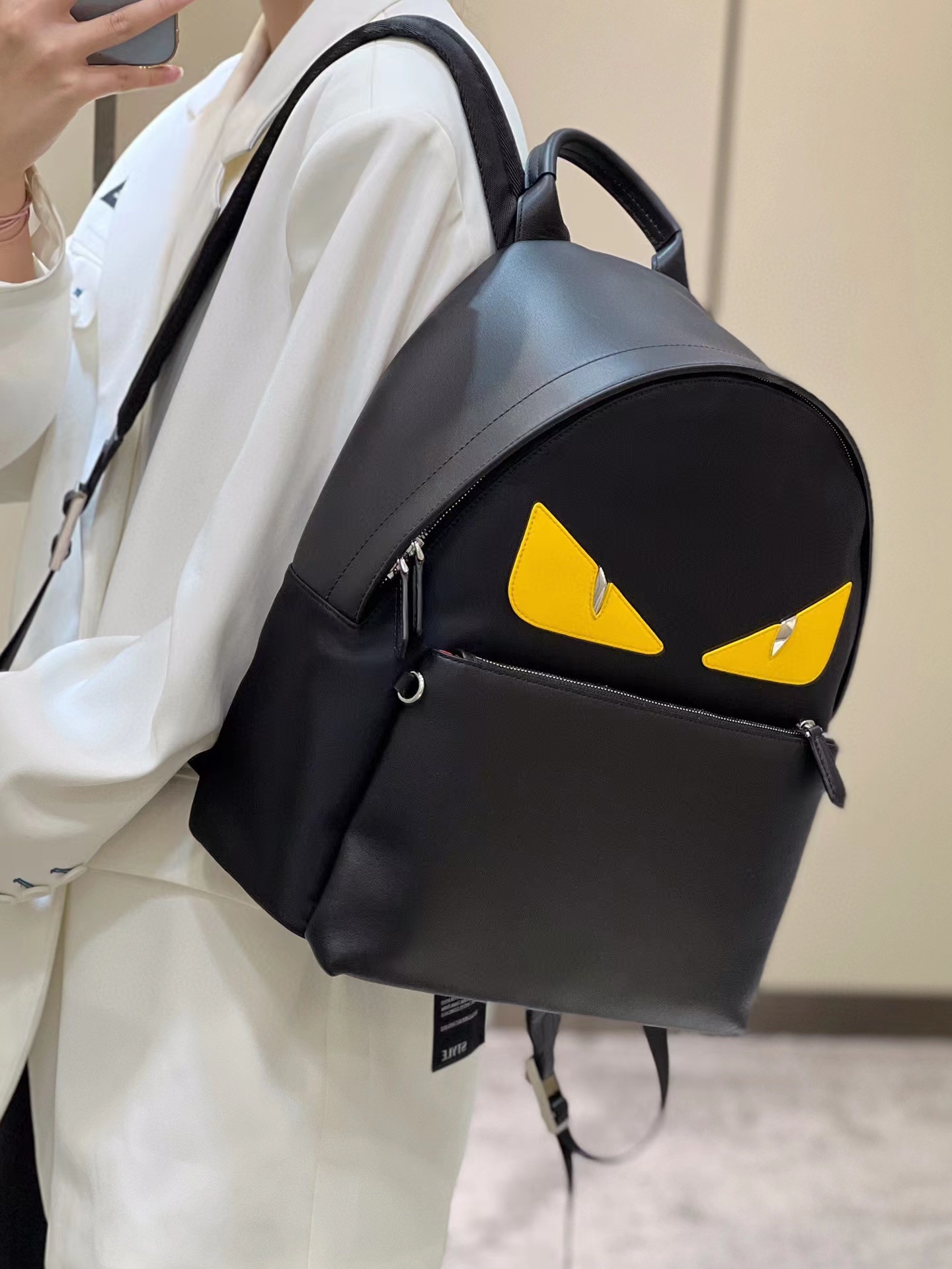 FENDI BAG BUGS 怪獸眼睛後背包