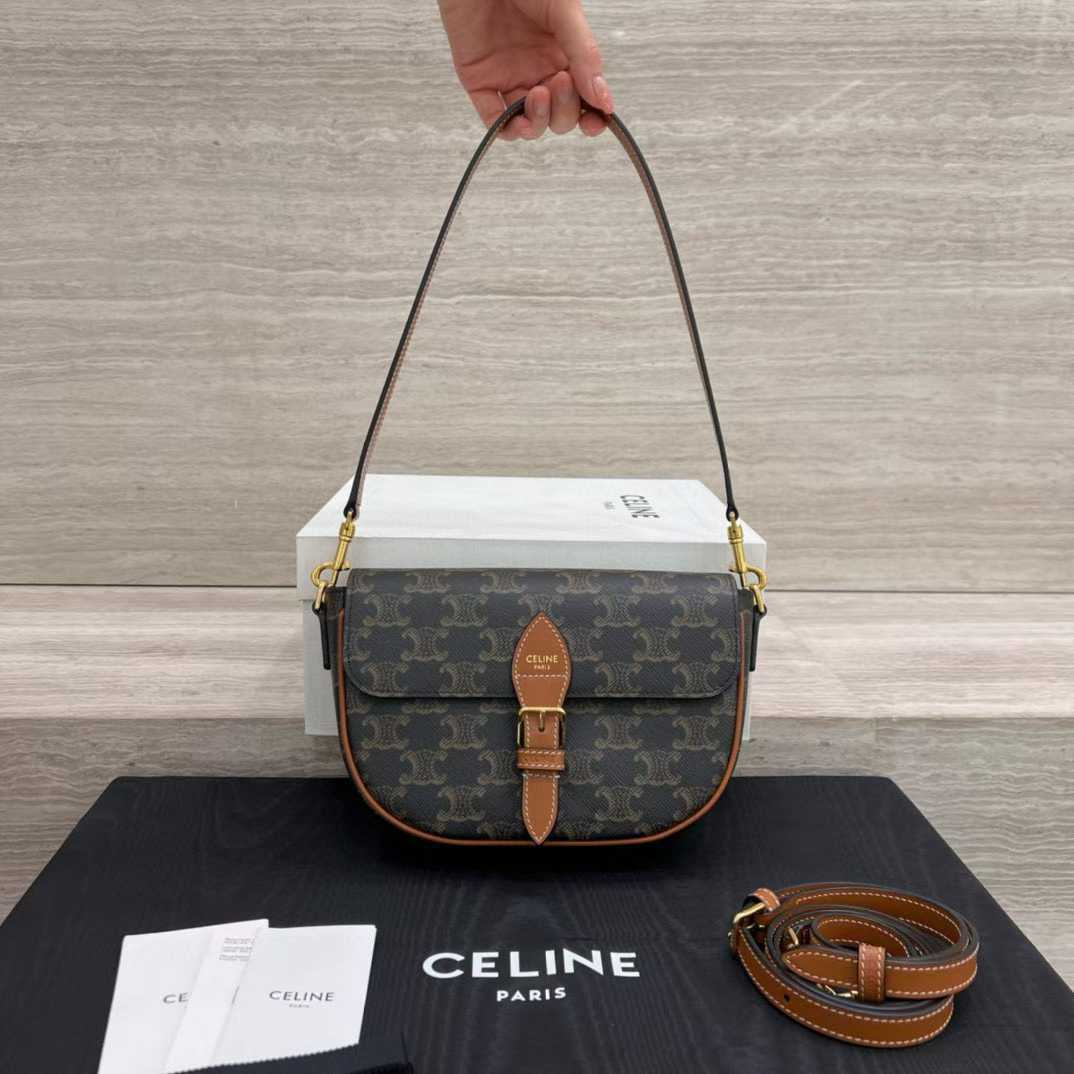 CELINE FOLCO 三用馬鞍包