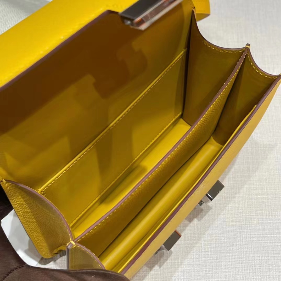 HERMES CONSTANCE 9D 琥珀黃康康包