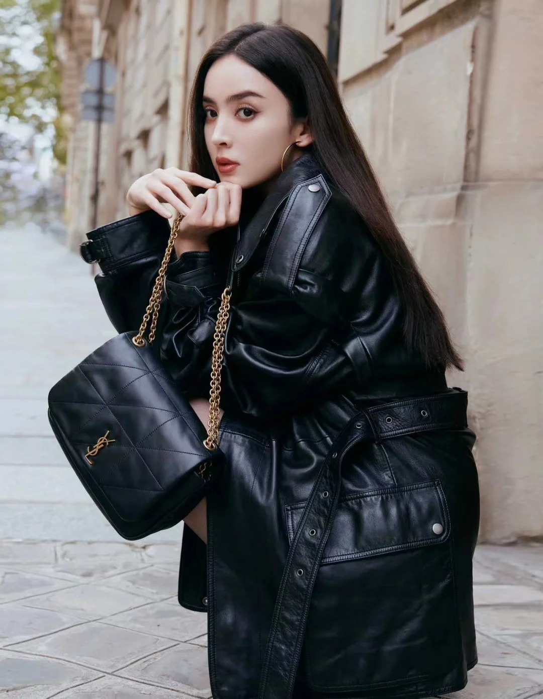 Y*L JAMIE 4.3 羊皮鏈條包 黑色 MINI/小號