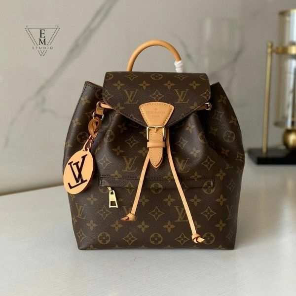 LV MONTSOURIS PM 經典老花後背包(兩色)