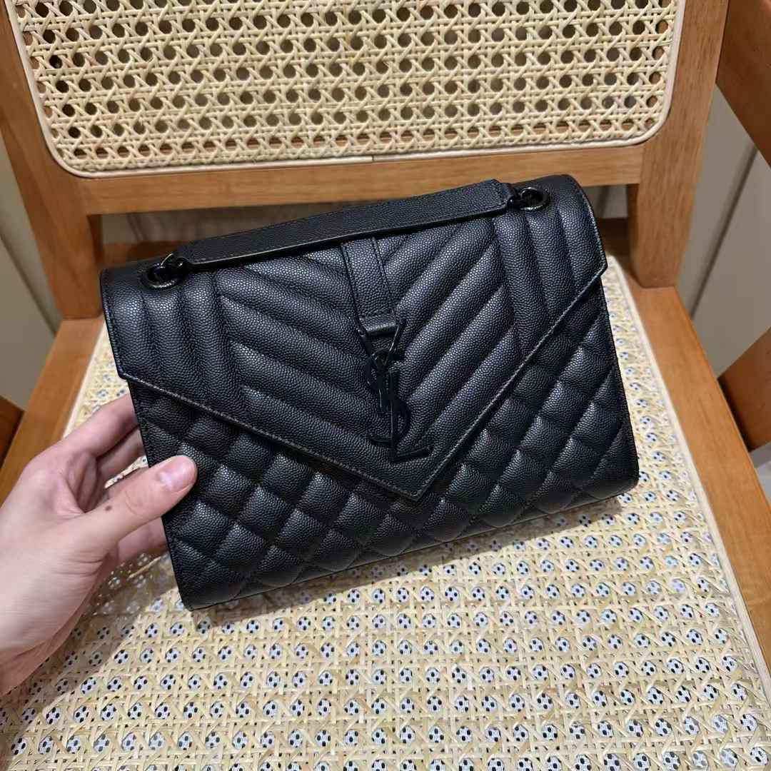 YSL Envelope allblack 信封包