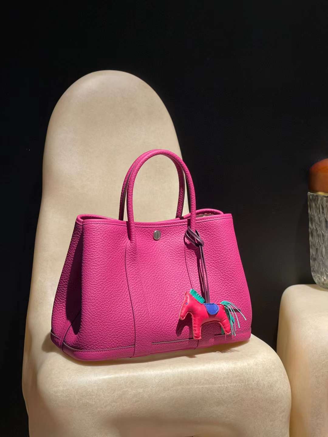 HERMES GARDEN PARTY COUNTRY皮 L3 玫瑰紫 30/36