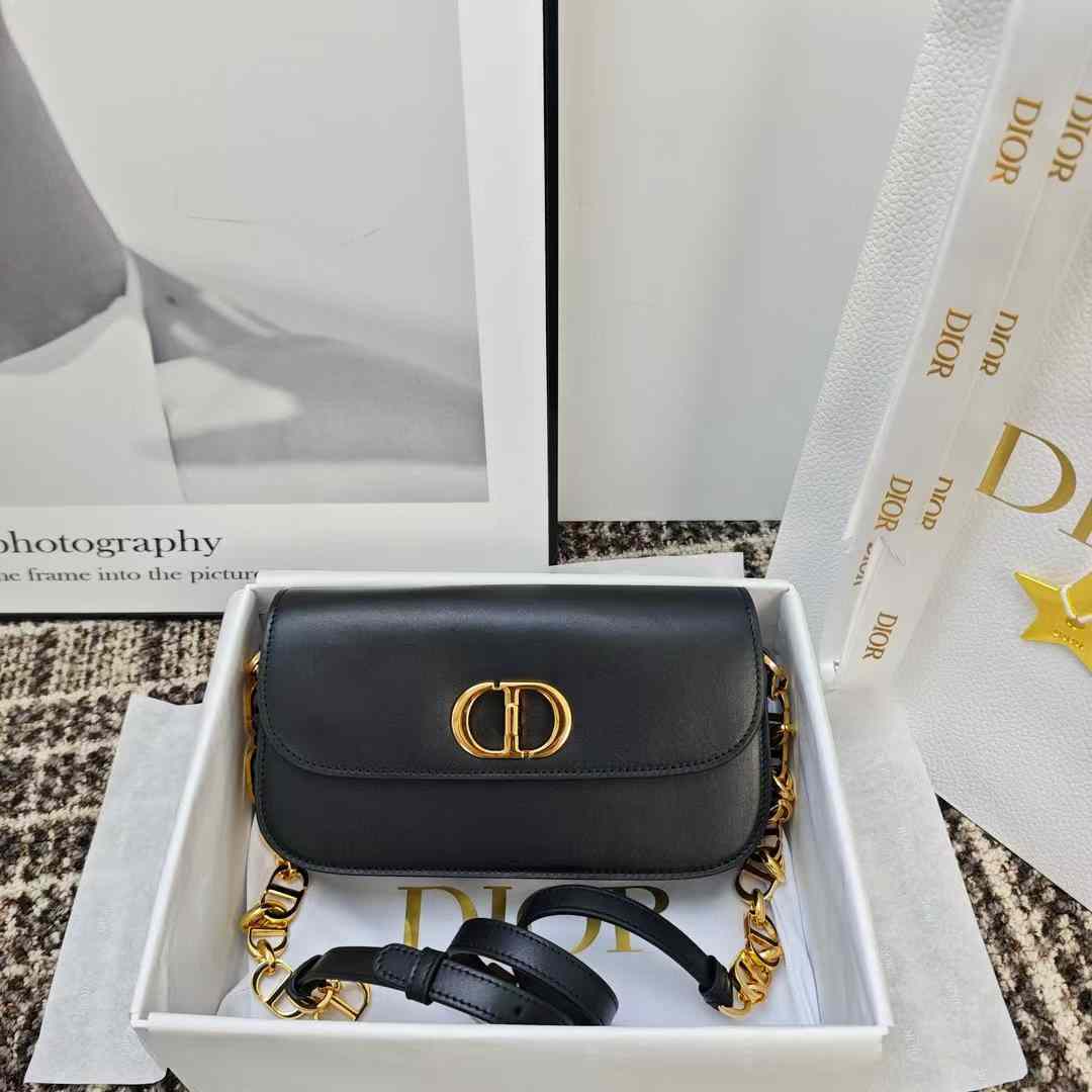 DIOR 30 MONTAIGNE AVENUE 黑色蒙田包 大號/小號