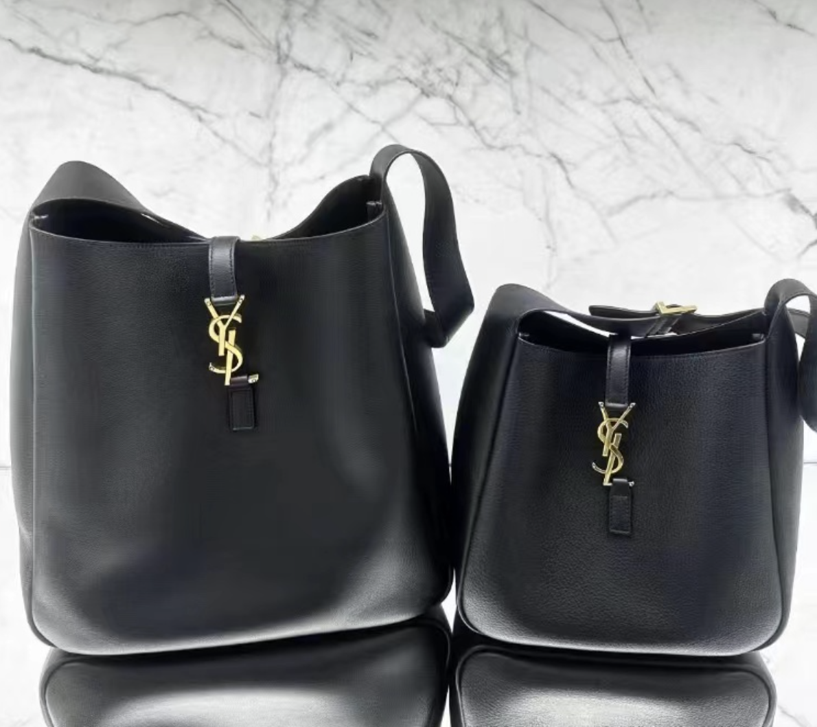 Y*L LE5A7 HOBO手袋 黑色牛皮 小號/大號 ROSE同款