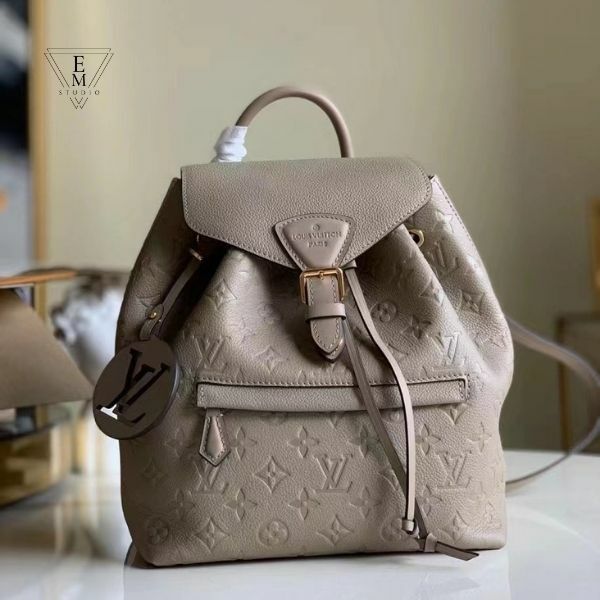 LV MONTSOURIS 米色雙肩後背包