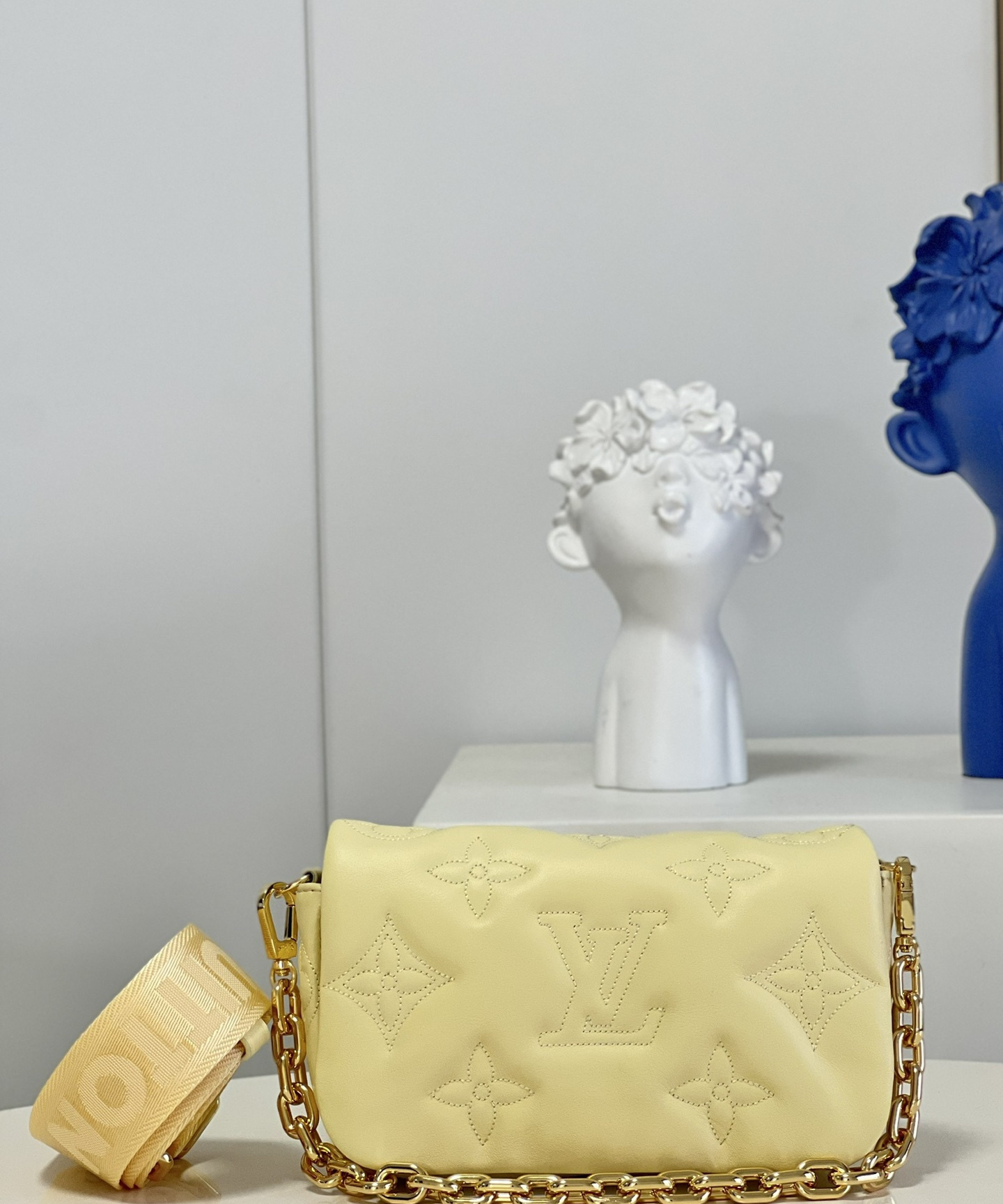 LV WALLET ON STRAP BUBBLEGRAM 小雞黃手袋