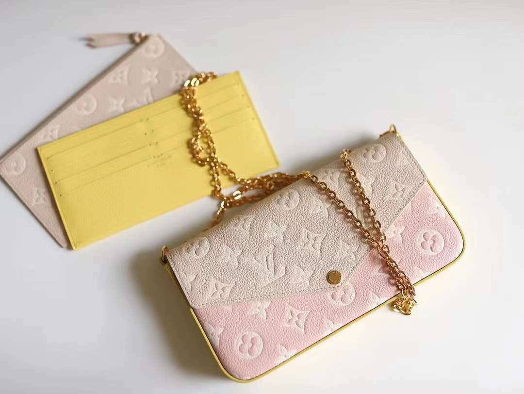 LV POCHETTE FÉLICIE WOC 漸變色鏈條包