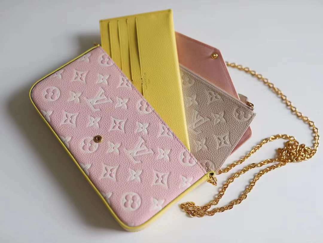 LV POCHETTE FÉLICIE WOC 漸變色鏈條包