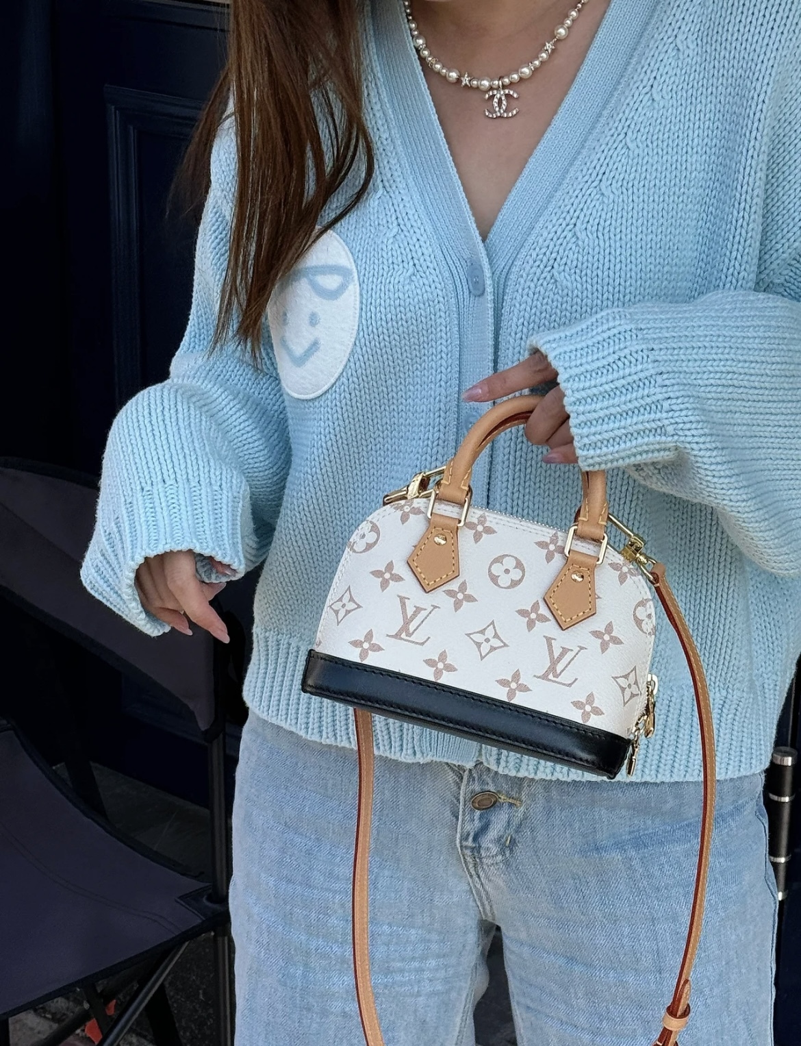 LV NANO ALMA 白花貝殼包