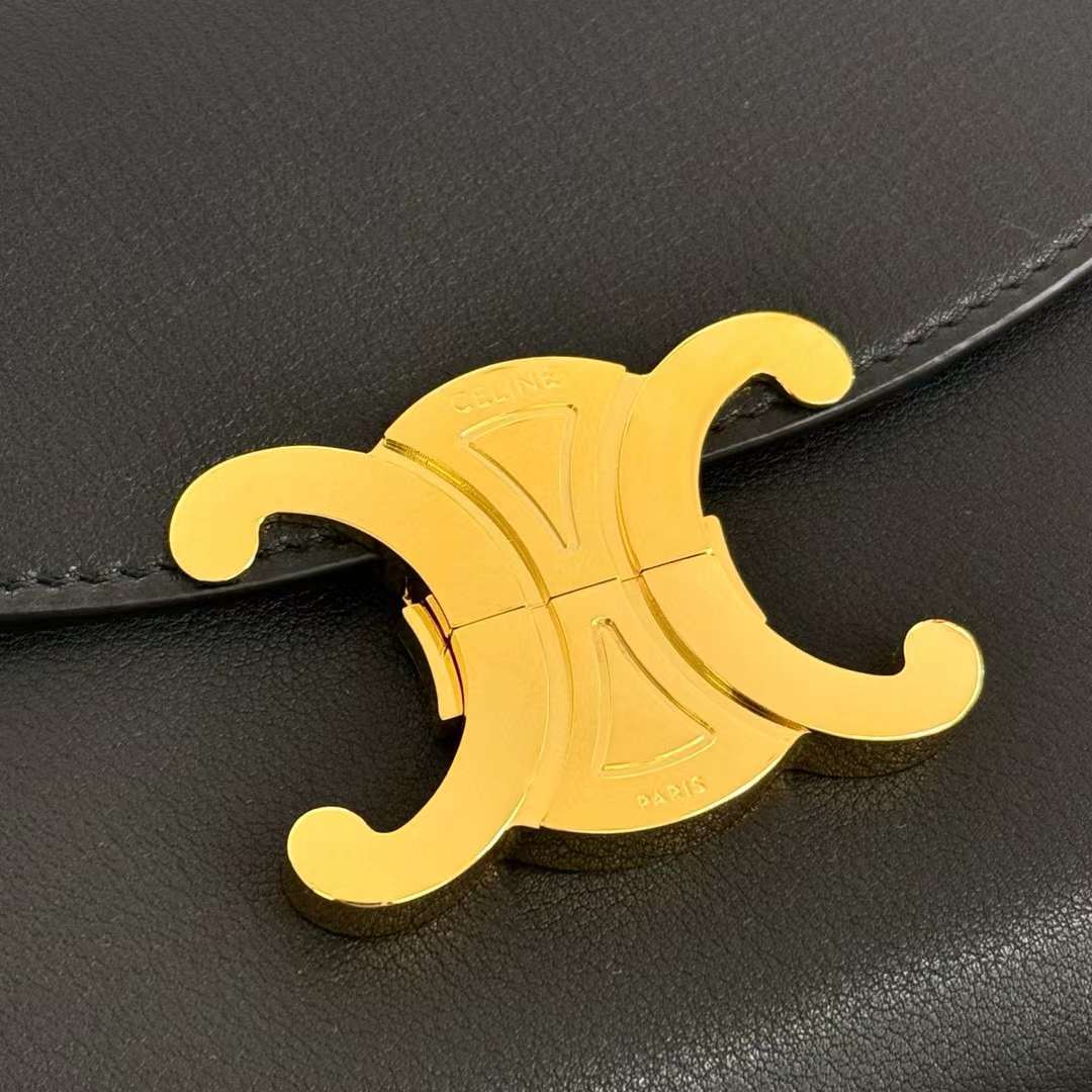 CELINE TEEN NINO 柔軟牛皮手袋 黑色