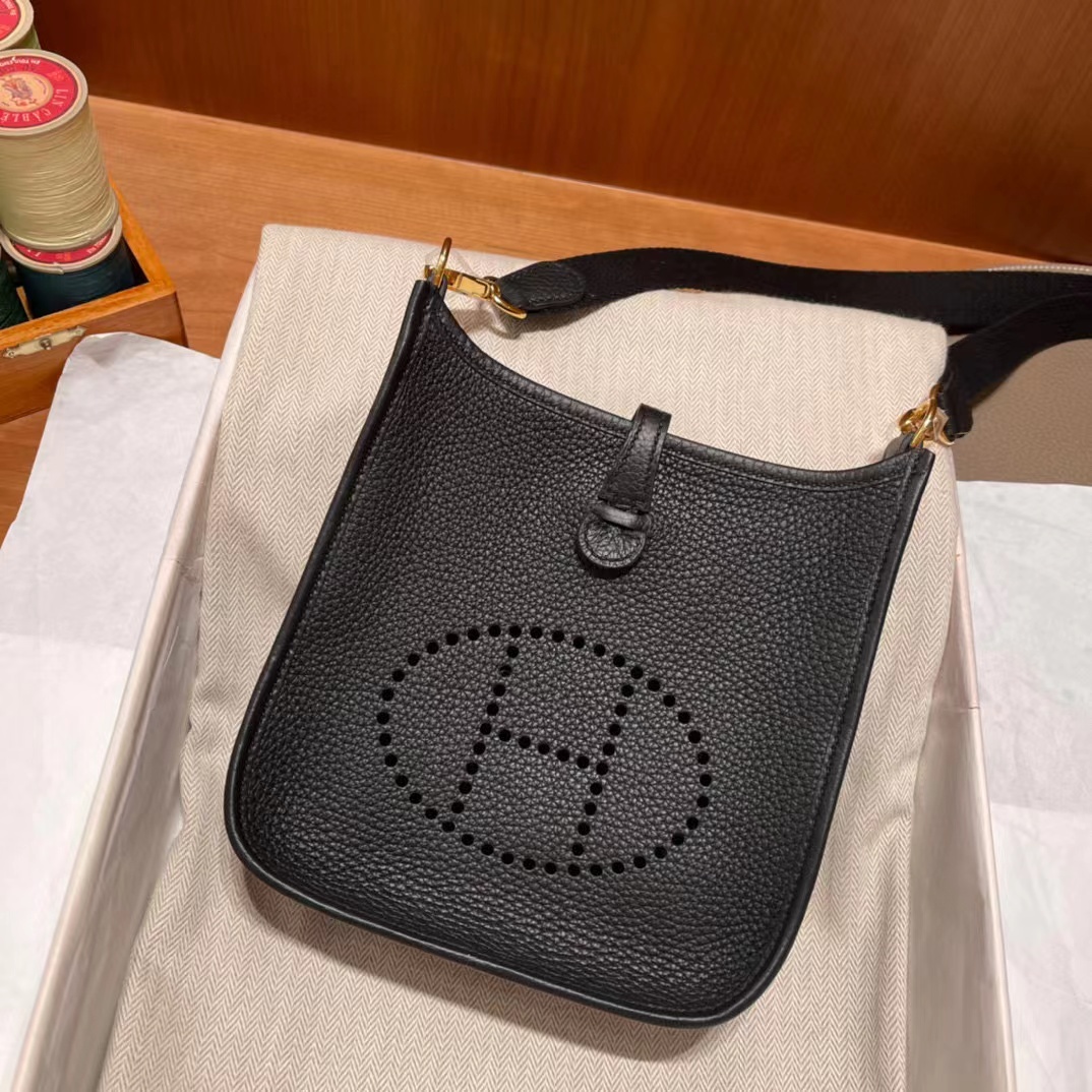 HERMES EVELYNN 89 黑色 BAG