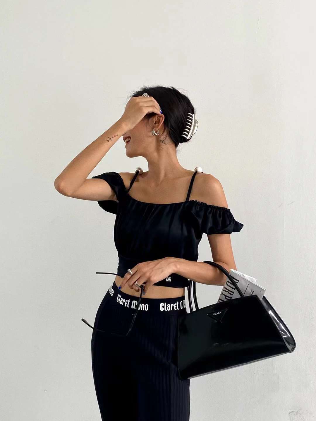 PRADA SPAZZOLATO 1BA327手提包 (四色)