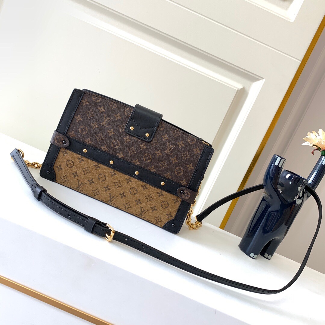 LV TRUNK CLUTCH 斜背包