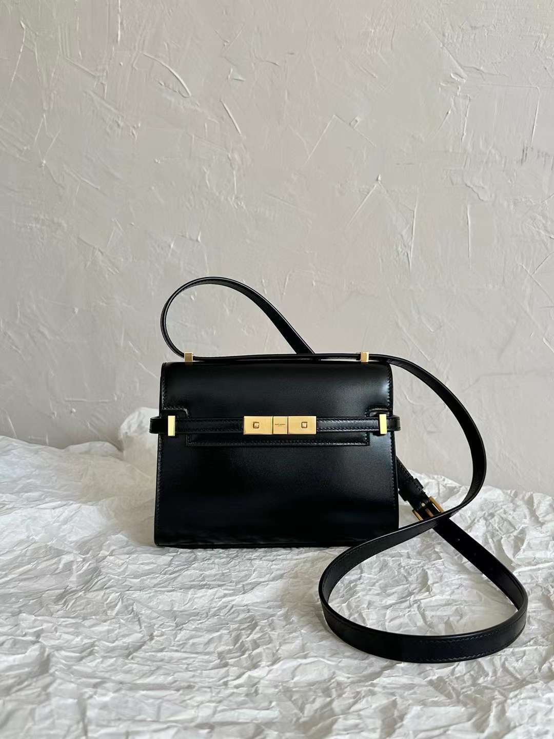 Y*L MANHATTAN BOX 皮革迷你斜背包 (ROSE同款)