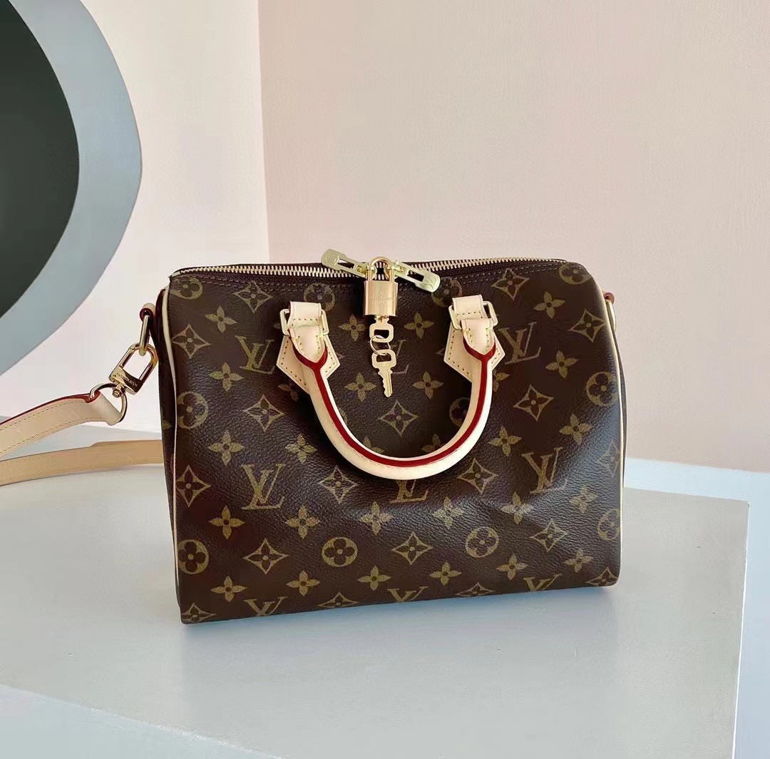 LV SPEEDY BANDOULIÈRE 波士頓包 25/30