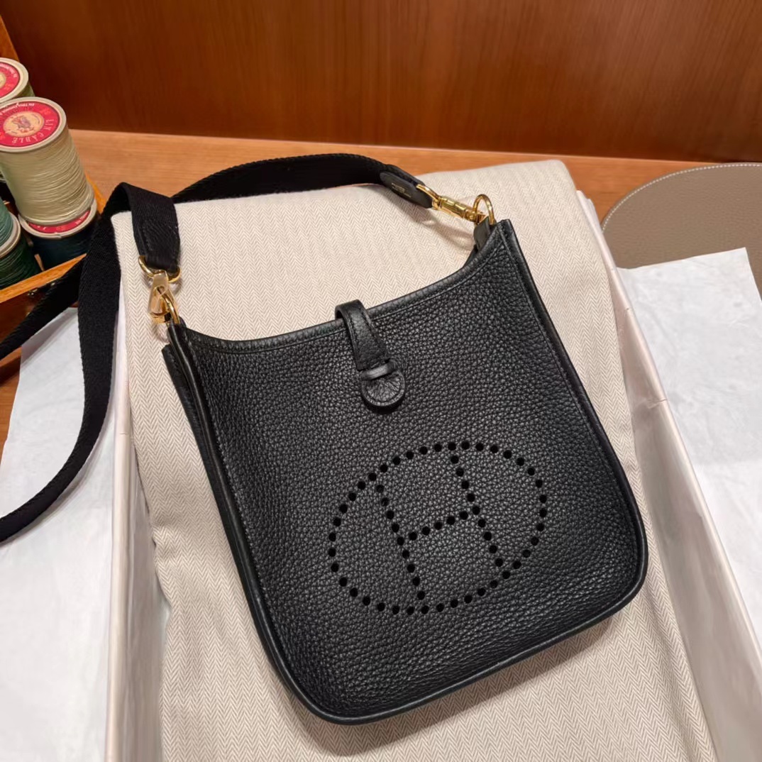 HERMES EVELYNN 89 黑色 BAG